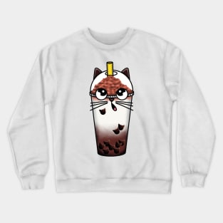 Boba Meow Tea Crewneck Sweatshirt